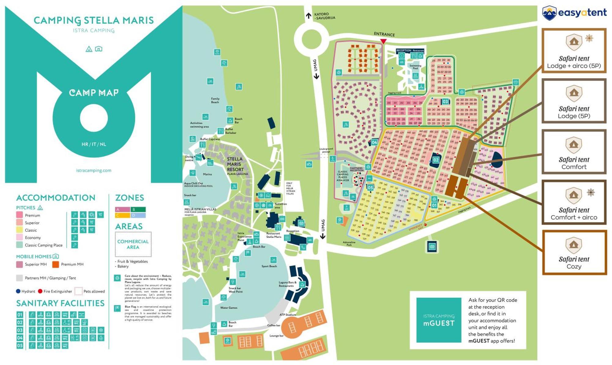 אומאג Easyatent Camping Stella Maris מראה חיצוני תמונה